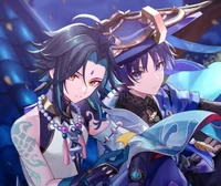 Xiao and Scaramouche