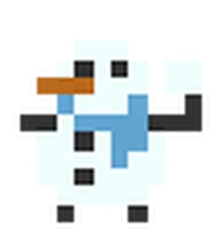 WorldBox snowman