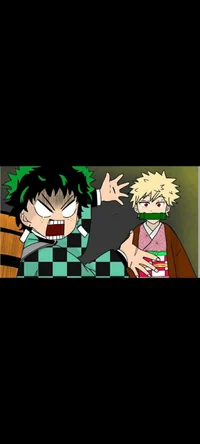 Bakugo and Deku