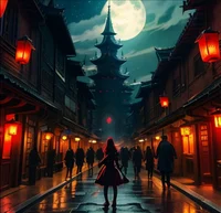 red lantern street