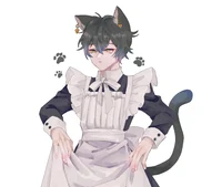 Venn - maid cat -