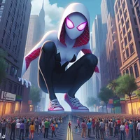 Giantess Spider Gwen