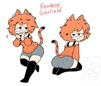 Femboy Garfield