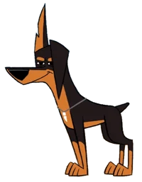 Spike the Doberman
