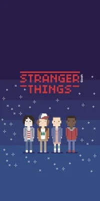 Stranger things gang