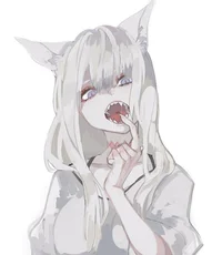 Wolf demon girl  