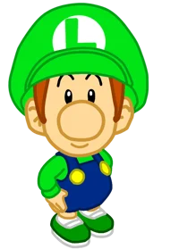 Baby Luigi paper