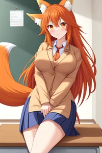 Kitsune classmate