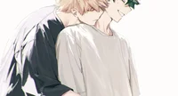 Katsuki and Izuku 