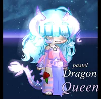 Pastel dragon queen