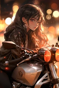 Biker Girl Vanessa
