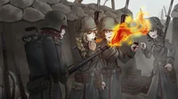 Fem German Soldiers