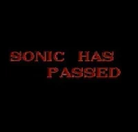 SONIC HAS PASSED