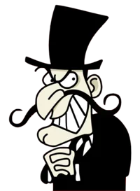 Cartoon villain