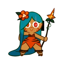 Tiger lily cookie