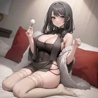 Lingerie Black Queen