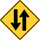 Two way road
