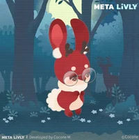 Lost Red bunny