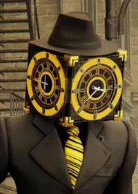 Large clock man 