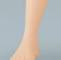 A girl foot