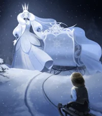 The evil snow Queen 
