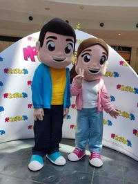 Liu e Sofi Mascottes