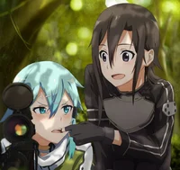 Shino And Kirito