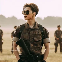 Jimin military 