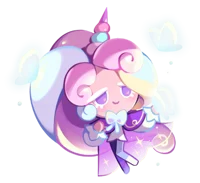 Cream Unicorn Cookie