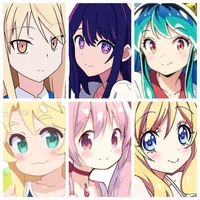 6 anime girls
