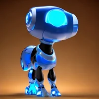 Blue Robo Dog 