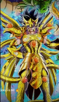 Goku Golden Armour