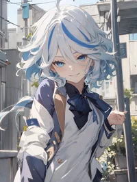 School bud Furina AU