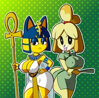 Ankha y Isabelle