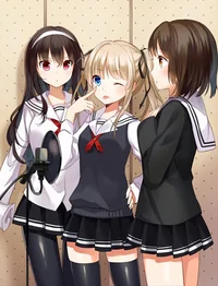 Three Cute Girls
