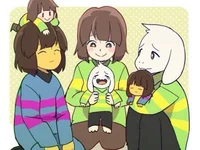 Frisk_chara e asriel