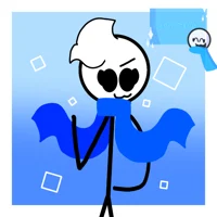 Rare Scarfy Stickman