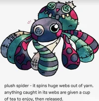 067- Plush Spider