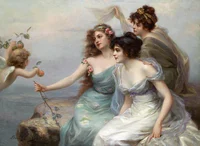 A Group of Nymphs