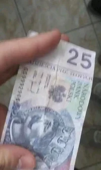 Banknot 25 zloty