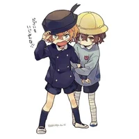 Soukoku - Kid AU