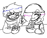 CJ eating spicy food