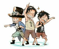 Luffy Sabo and Ace