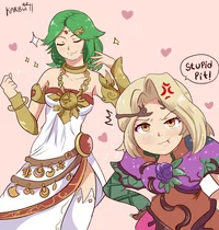 Palutena and Viridi