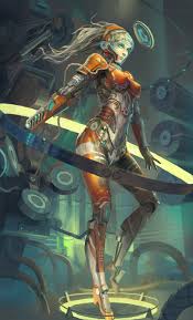 Halo the robot angel