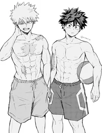 Bakugo and Izuku