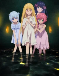 Pijamada con 4 chica