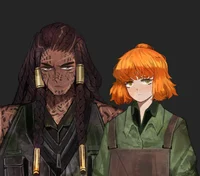 Queequeg and Ishmael