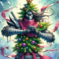 Christmas ninja