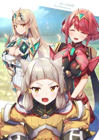 Nia Pyra and Mythra